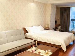 广元利州万达广场万达晶座精装一室一厅一卫出租  家具家电齐全 可短租出租房源真实图片