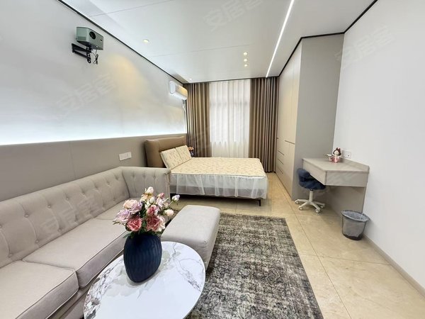 金华东阳东阳市中心望江北路5号楼博大公园附近 豪华精装 一室一厅 单间均有出租房源真实图片