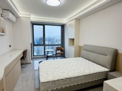 安康汉滨万达广场万达公寓一室一厅全新装修干净整洁拎包入住，随时看房出租房源真实图片