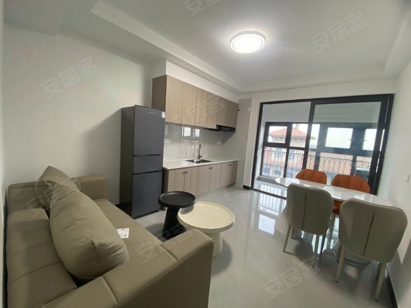 海宁海宁市区马桥藏绿园马桥小镇广场附近 精装1室 全新家电出租 朝南带大阳台出租房源真实图片