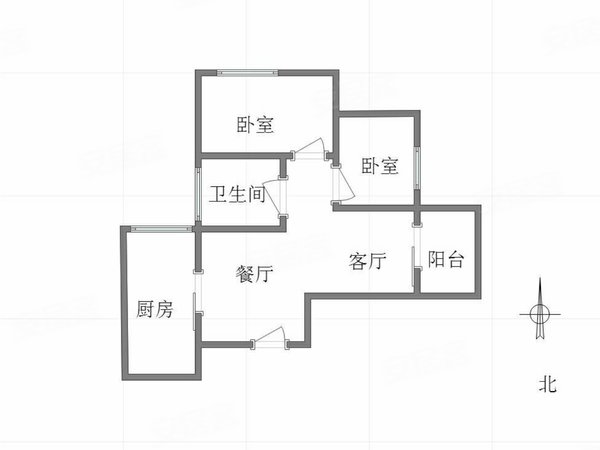 重庆巴南龙洲湾珠江城(d区)珠江城(d区) 2室2厅1卫 精装修 68平 电梯