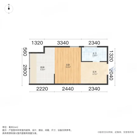 汇泉西悦城11号院1室0厅1卫30.87㎡西20万