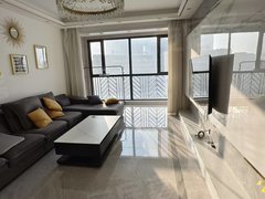 梅河口城区市中心众诚万家三期电梯7楼90平两室一厅，年租2万1包取暖物业出租房源真实图片