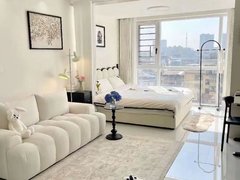 蚌埠禹会光彩大市场万达旁！ 荣盛时代广场 一室 一厅 配套齐全 拎包住 随时看出租房源真实图片