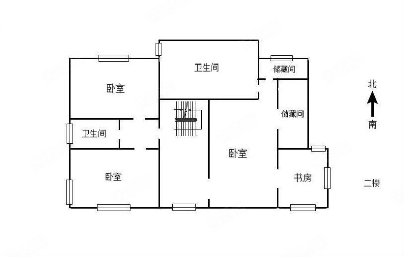 六合别墅4室3厅2卫289.32㎡南北2800万