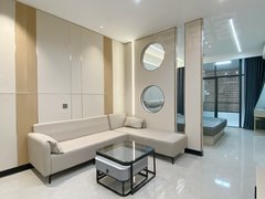 石狮狮城国际广场九二路步行街八卦街东雅，群英路奶油风AB间电梯房出租房源真实图片