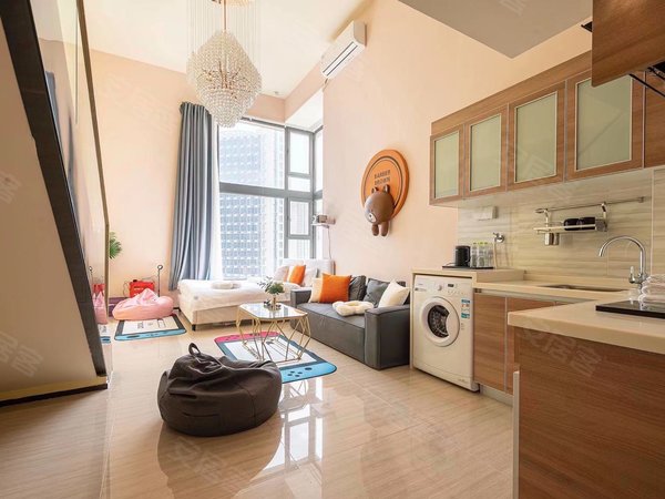 青岛黄岛薛家岛恒大金沙滩(商住楼)恒大金沙滩公寓 loft 海景房 精装