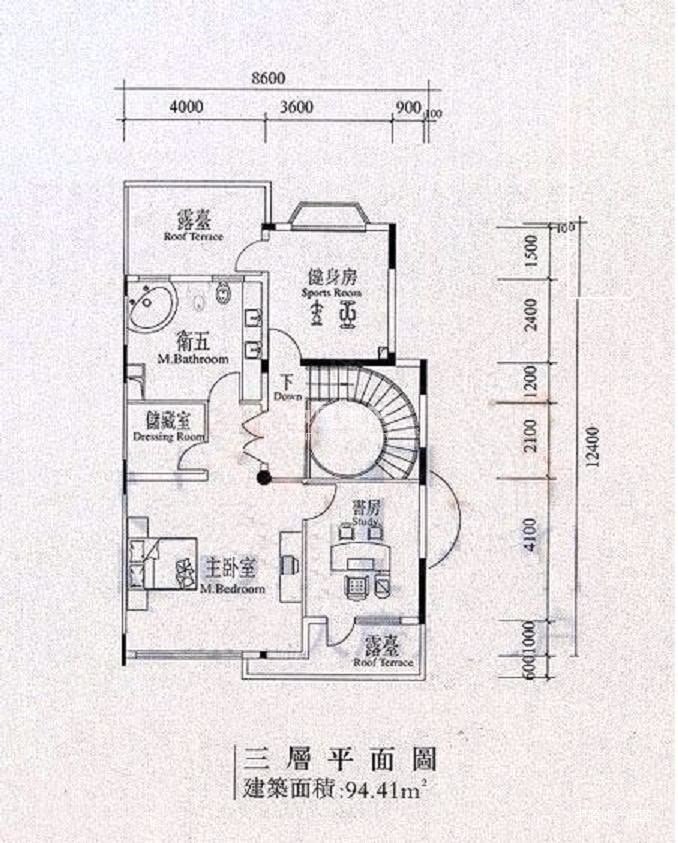 檀香山4室2厅3卫299.44㎡南北4380万