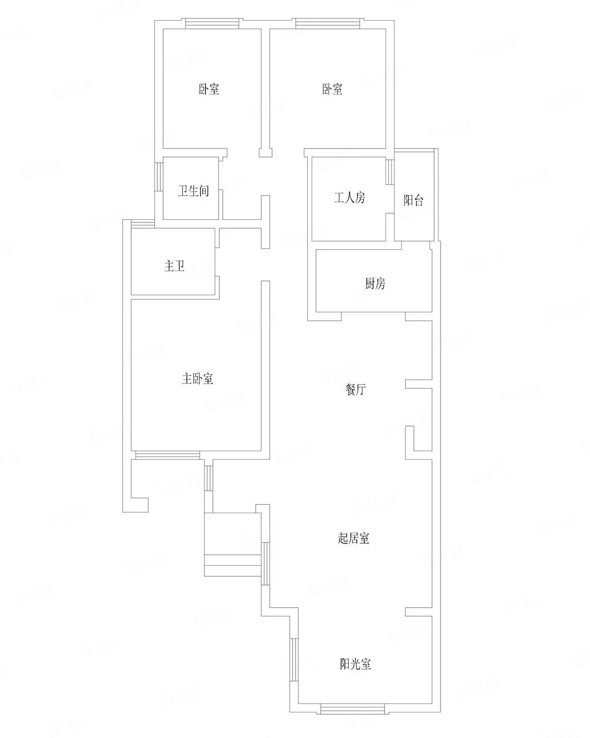 泉山森林海4室2厅2卫133.97㎡南北152万