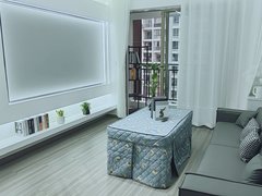 贵阳南明花果园奶油风两室丨无中介丨押一付一丨可月付出租房源真实图片