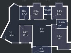 五龙桂园 4室2厅2卫