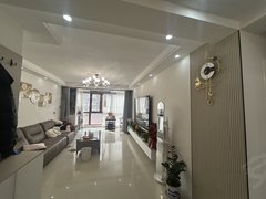 德州乐陵城区时代花园出租 南北通透落地窗带茶桌家具家电年租11000出租房源真实图片