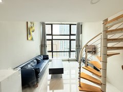 珠海香洲上冲奥园广场复试公寓 1房 拎包入住 有衣帽间 看房方便 来电出租房源真实图片