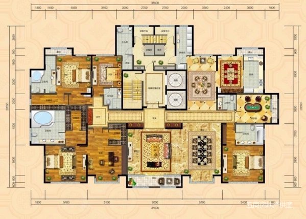 龙港世纪大道华鸿中央原墅加地下室共6层406万带花园