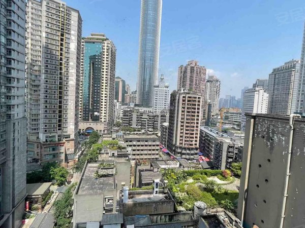 重庆渝中解放碑美力大厦得意世界旁,美力大厦,端户全落地窗,楼下双