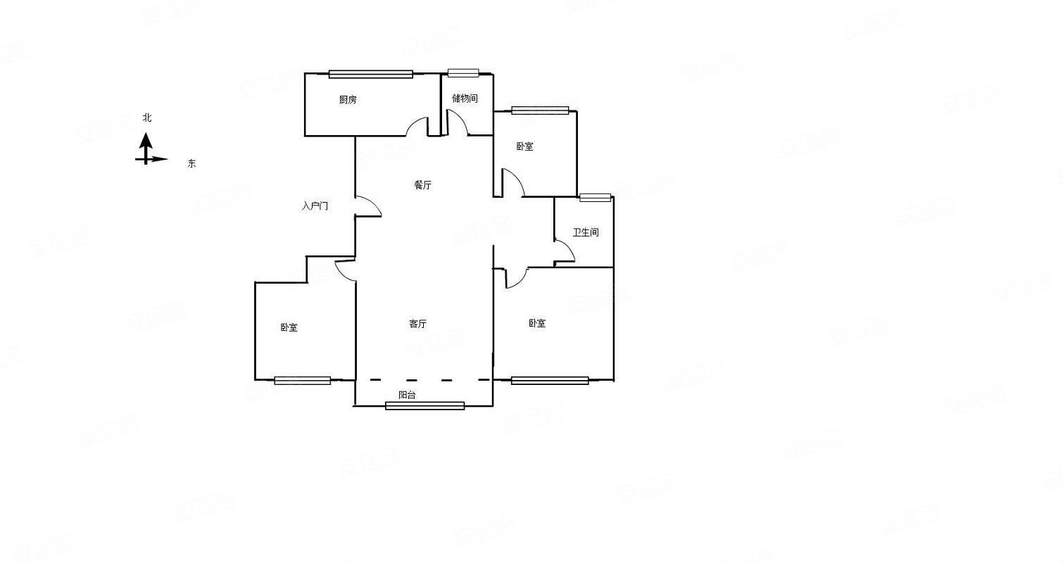 户型 户型图 平面图 1510_800