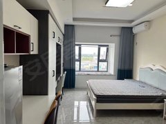 东海东海市区中央广场水晶市场旁，晶城壹号院，精装单身公寓，拎包即住出租房源真实图片