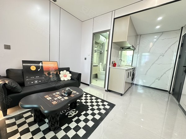 金华东阳东阳市中心人民路小区人民路星乐会 振兴路夜市附近温馨奶油风 南北通透 电梯房出租房源真实图片