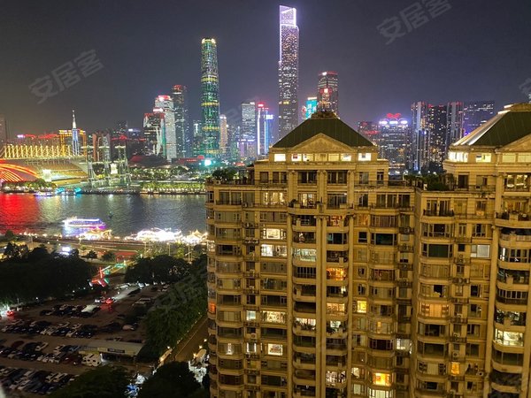 广州海珠广州塔珠江帝景苑年底好房珠江帝景 夜景超靓 美丽视野  安逸