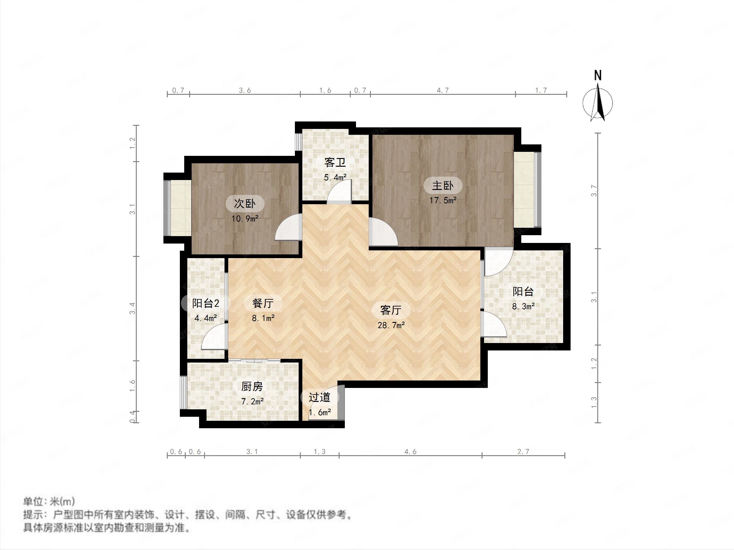 万科四季花城平面图图片