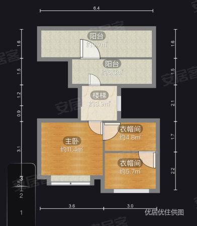 保利茵梦湖云溪4室2厅3卫184.76㎡南北210万