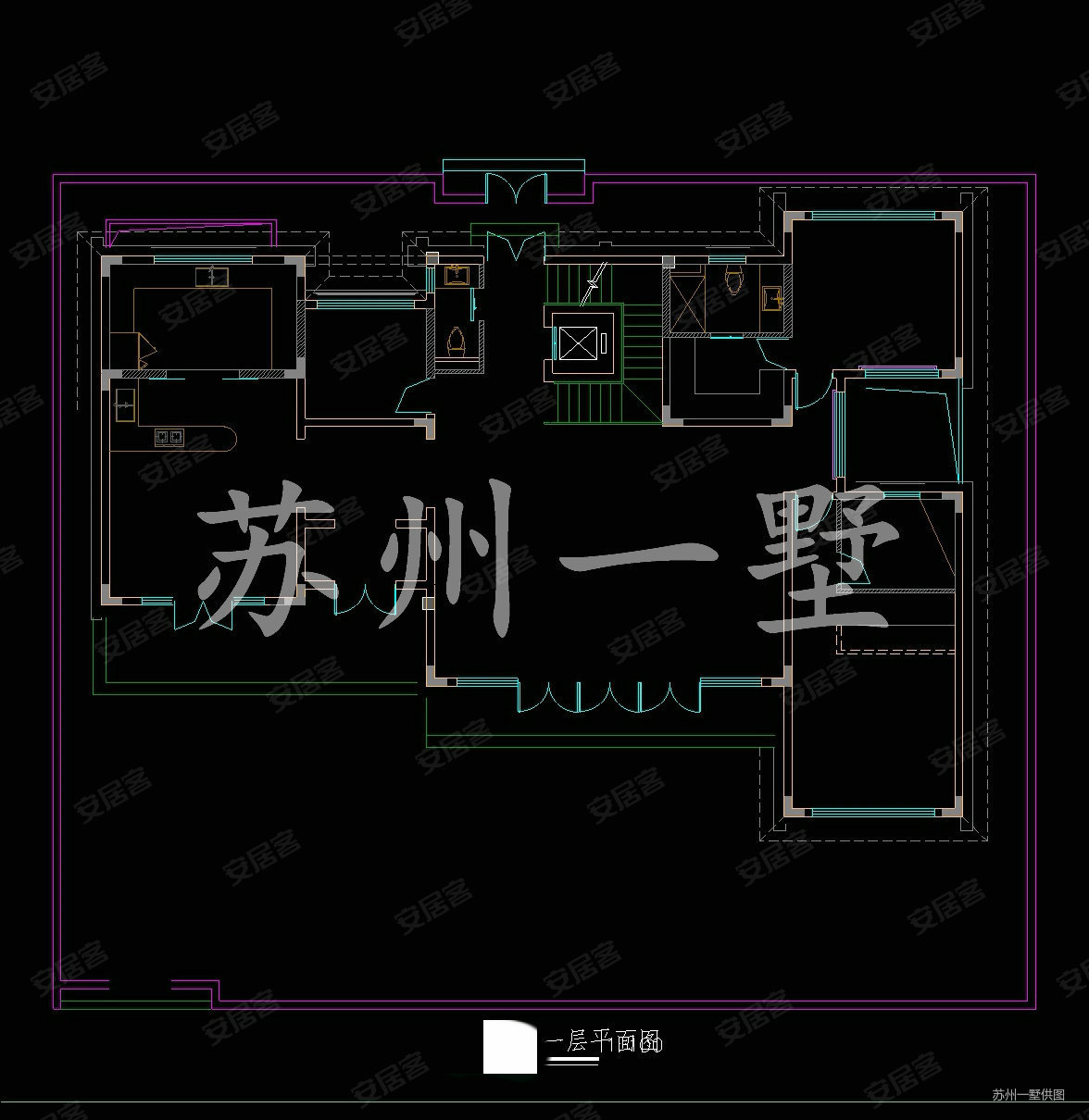 天房吴侬里5室3厅5卫393.91㎡南北1800万