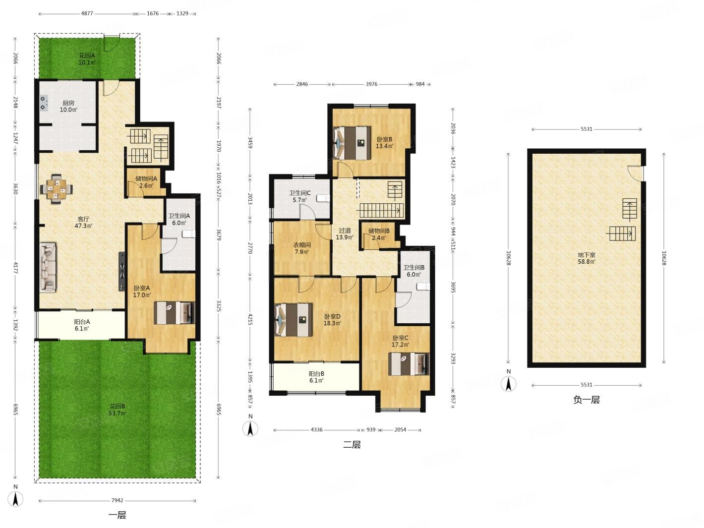 新城仙外旁 灵山溪谷 绿城下叠 边户 户型好 有院子,绿城东方玉园二手