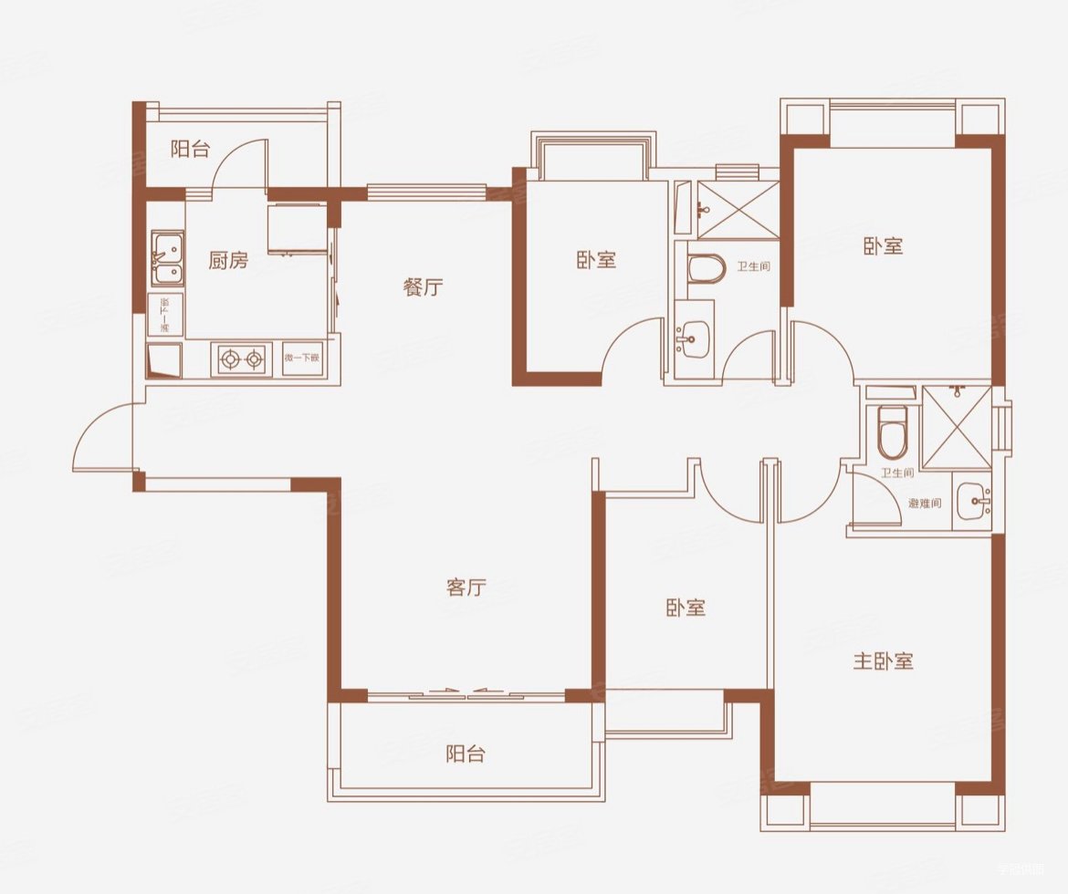 恒大雅苑大三房近地铁有钥匙房东急售满2年
