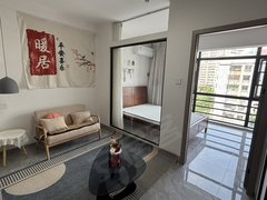 海口龙华金宇实拍 中国城星悦居 中间楼层 一房一厅 全屋定制 采光超棒出租房源真实图片