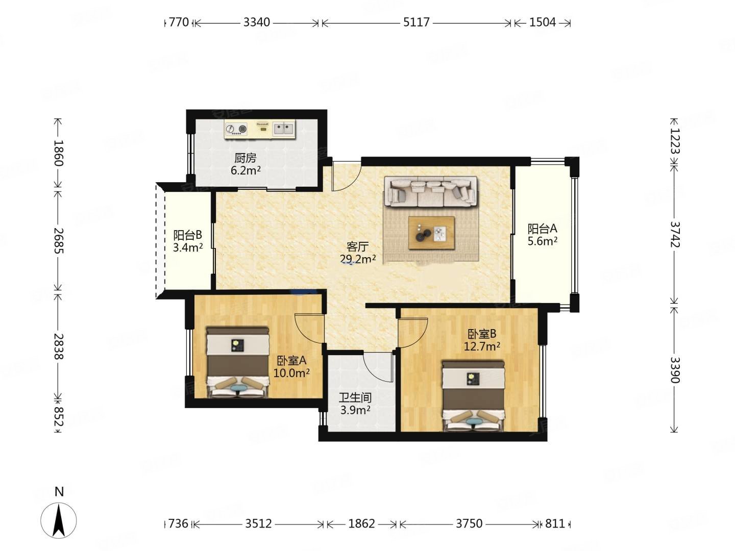 21平米-成都安居客