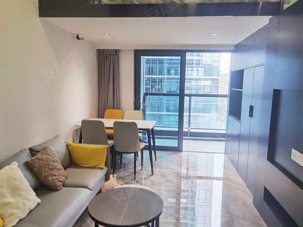 深圳龙岗大运恒明one整租网红公寓,正南向,楼下地铁口仁恒大型商场