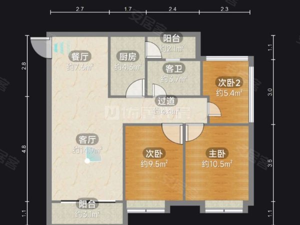 重庆渝北回兴空港环山国际搞快!