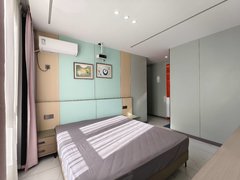 永康永康市区天鹅路商业街总部附近一室一厅 采光非常好 押一付一 带投影仪 配套齐全出租房源真实图片