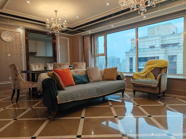 【多图】滨江华家池(公寓住宅),南肖埠租房,滨江华家池138方三房出租