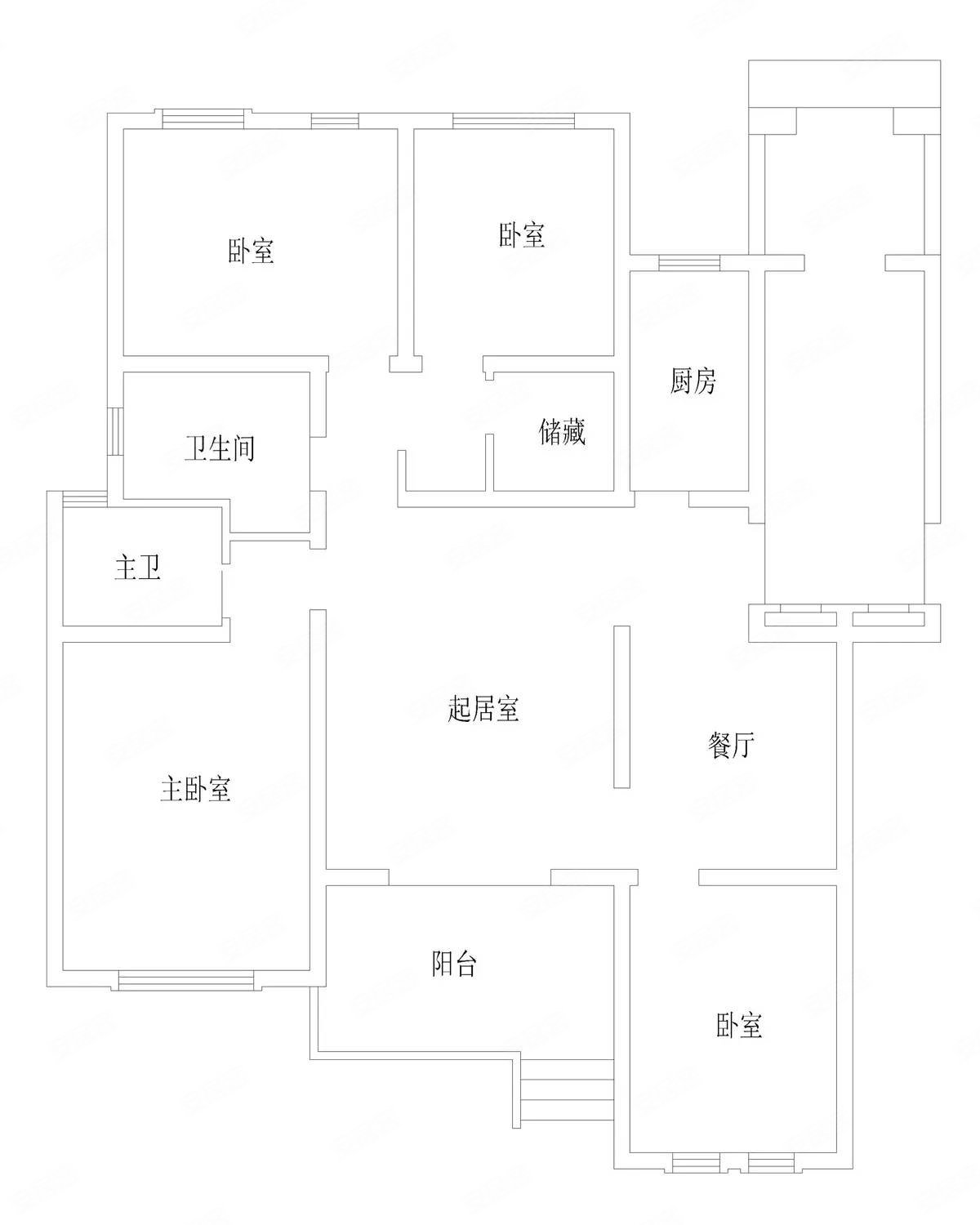190万可谈森林海b户型一楼四室花园100多平拎包即住