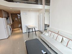 济南槐荫西客站印象济南旁二环西地铁站 南向精装loft公寓 拎包入住出租房源真实图片