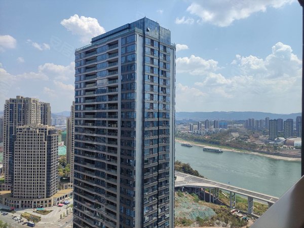 重庆江北寸滩中国铁建西派城2期新出!270度采光,朝中庭,现代极简风.