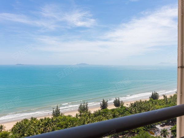 三亚天涯三亚湾兰海花园(三期)蓝色海岸 高层海景精装两室出租房源