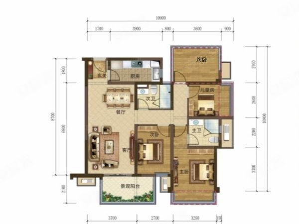南宁西乡塘安吉澜月府2号线地铁 安吉万达旁 次新小区 精装电梯配齐4