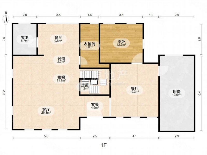 云间绿大地(别墅)5室3厅5卫325.69㎡南6400万