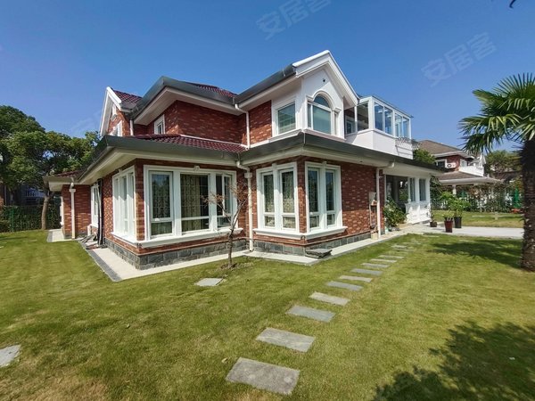 棕榈滩一线海景别墅 大独栋408平 超大花园 精装修租房-慈溪58安居客