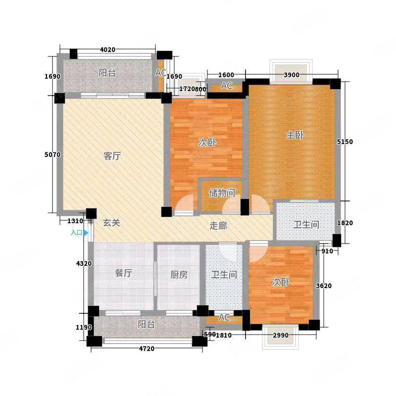 远达翡翠台3室2厅2卫150㎡南北133万