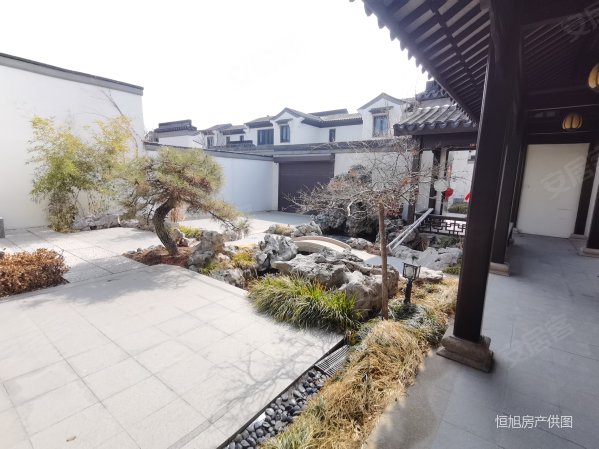 有天有地有庭院江南风中式合院类独栋别墅百平大院