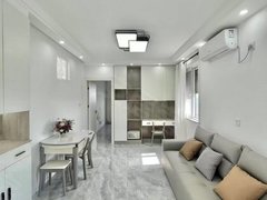 钦州钦南钦南城区白石湖湖景 恒大学府精装修一房一厅 押一付一民水民电拎包入住出租房源真实图片