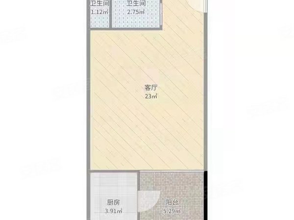 【多图】湘云雅苑,区政府租房,整租可短租月付 一号线滨和路地铁口 滨