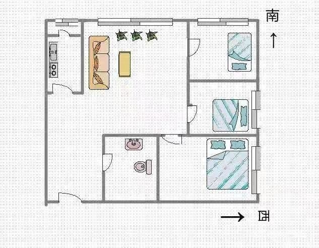 富力尚悦居(D区)3室1厅1卫90.89㎡南229万