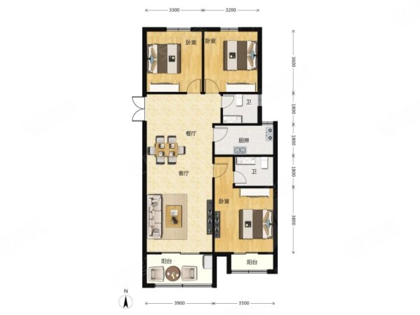 改善新小区,大平层,小区环境好,出行方便,中鹏锦绣广场二手房,160万,3