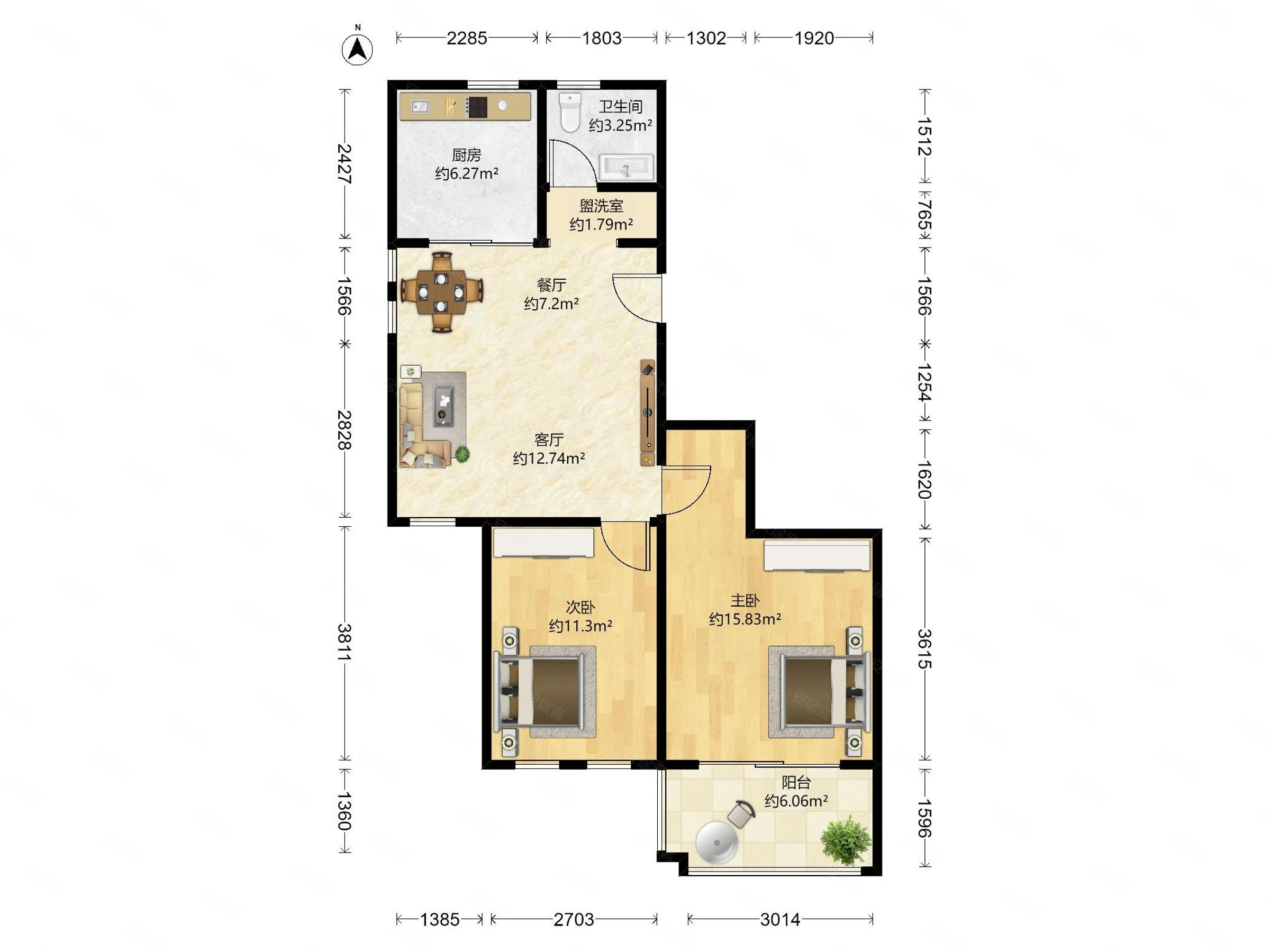 急卖新装2年丽象佳苑中层送家具家电东首丽园书院储能
