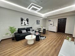 合肥滨湖新区滨湖世纪城滨湖会展中心地铁口 新地城 精装两室 全屋定制 出租月付出租房源真实图片