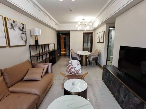 深圳南山大学城京基御景峯京基御景峯110平3房精装全齐出租 拎包入住